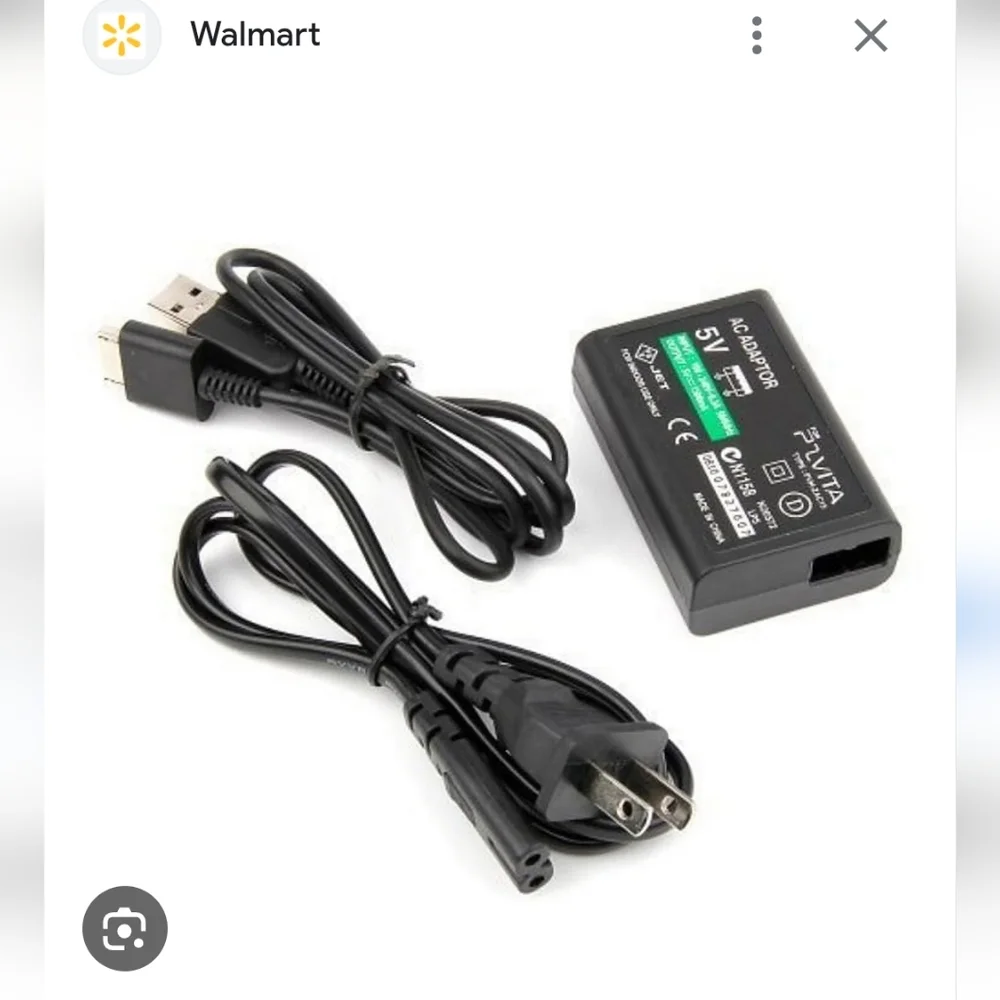 VINTAGE NEW PS VITA SERIES 1000 CHARGER WALL CHARGER POWER ADAPTER OLD STOCK..